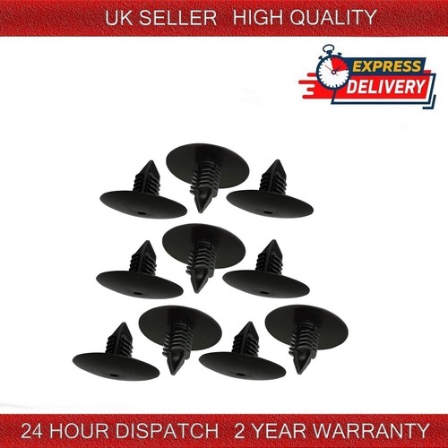 10X CLIPS DE AJUSTE PROTECTOR CONTRA SALPICADURAS FORRO ARCO DE CARCASA PARA RENAULT MEGANE SCENIC TRAFIC - Imagen 2 de 9