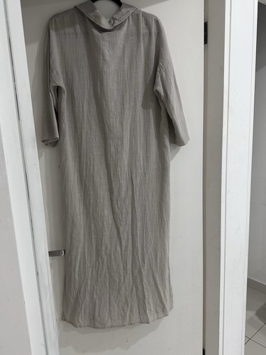 NWT Cindy G Linen Side Split Shirt /Dress Swim Shirt Size S Fits 8-11 - Picture 5 of 5