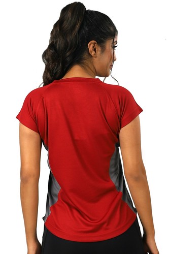 T-shirt top donna classica palestra fitness nuova allenamento corsa yoga - Foto 8 di 13
