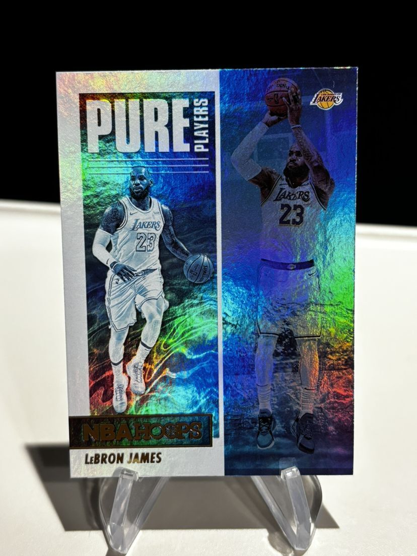 LeBron James Blue - 2021-22 PANINI - HOOPS BASKETBALL