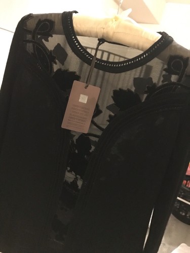 Stunning BNWT Roberto Cavalli Womens Black Wool Silk Blend Jumper Size Uk 12 - Picture 3 of 11