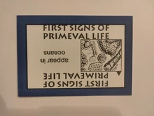 PERSPECTIVE Time Line Game 1992 card used LIFE World History free ship