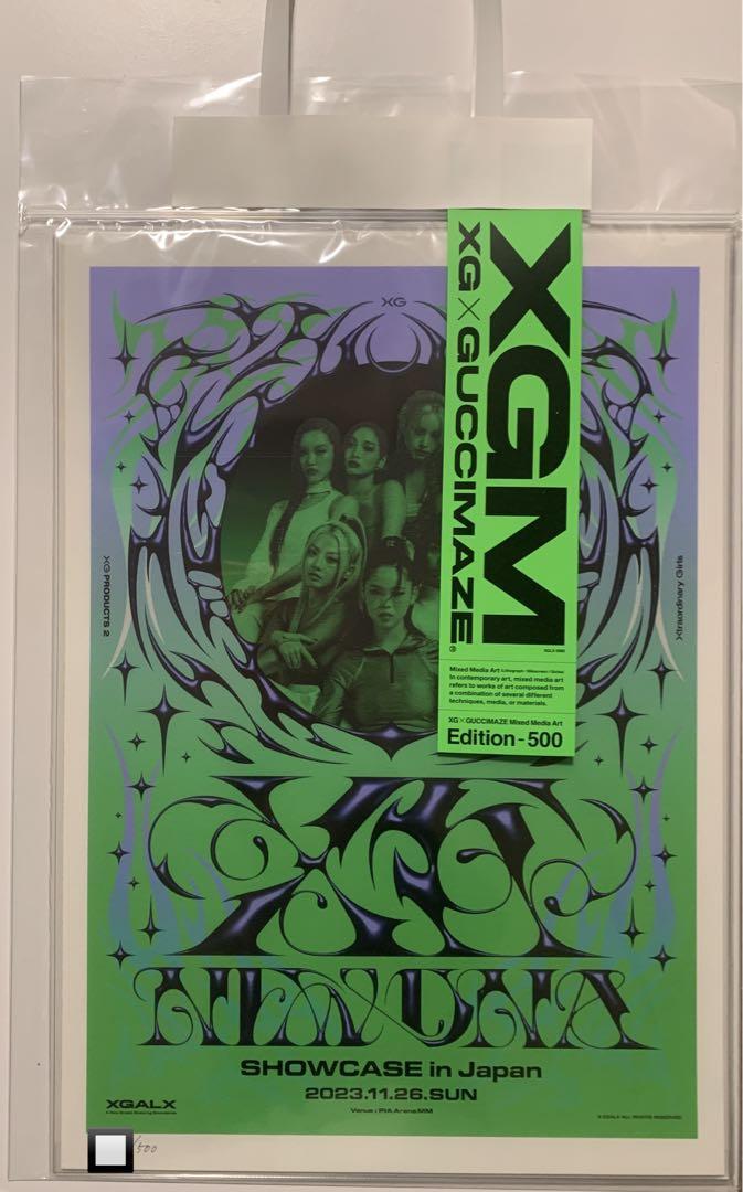 XG × GUCCIMAZE Artwork POSTER Edition500 Media Art Limited XG × GUCCIMAZE Artwork POSTER Edition500 Media Art Limited