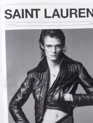 BEATRICE DELLE Indya Moore ABBEY LEE KERSHAW Talia Ryder SAINT LAURENT Lookbook