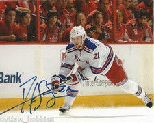 New York Rangers Derek Stepan Autographed Signed 8x10 Photo COA B
