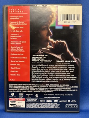 Requiem For A Dream DVD Director's Cut Widescreen With
