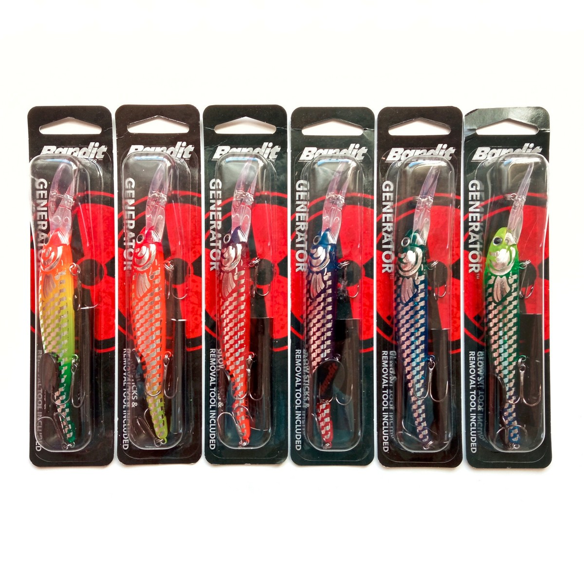 bandit generator fishing lure Clear Bandits Generator Walleye Deep Diver improves on the go BANDIT LURES Walleye Minnow Jerkbait