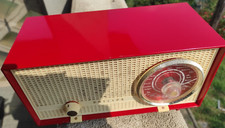 Radio a valvole perfettamente funzionante Philips Philitina II B1D02A anno 1959