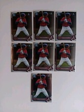 IGNACIO ALVAREZ 2022 Bowman Draft 1ST Chrome  BDC-125 Atlanta Braves 