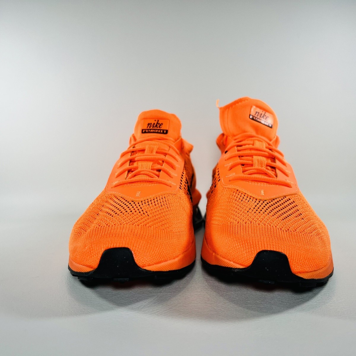 新品未使用　Nike Flyknit Racer 27cm Nike Air Max Flyknit Racer Next Nature Shoes Men's Orange Athletic
