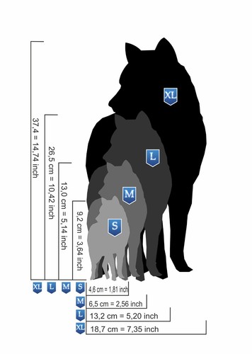 AS-094 Wolves step by step stencil template acryl airbrush spray wall paint - Picture 2 of 2