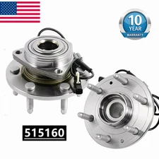 2x 4WD Front Wheel Bearing Hub for Chevrolet Silverado 1500 GMC Sierra Escalade