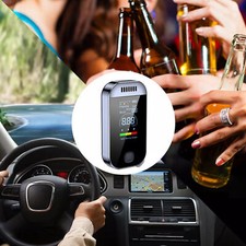 Digital LCD Breath Breathalyzer Test Alcohol Analyzer Detector Home Use Type-C