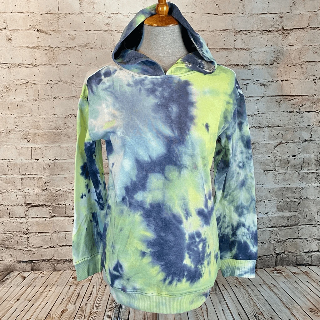 Blue tie dye sweatshirt womens new arrivals