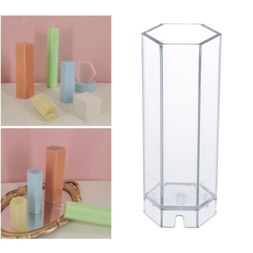 Plastic Candle Cylinder Soap Wax Making Model Supplies