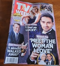 TV WEEK DOUBLE SIDED LOGIES HOME AND AWAY POSTER 2016