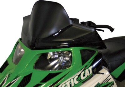 Powermadd Windshield 14.75'' Black 12925 for Arctic Cat F Series Chassis