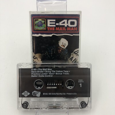 The Mail Man [EP] [PA] by E-40, E-40 (Rap) (Cassette, Jun-1994, Jive Records)