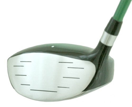 JUNIOR RH GOLF SET 7 PCE for KIDS 7 to 10yrs WITH HYBRID - GREEN KIDS GOLF CLUBS - Picture 4 of 10
