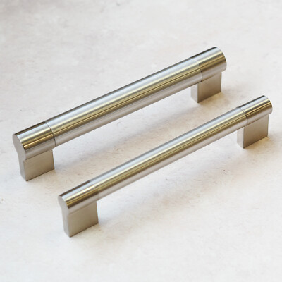 1 Pack Kitchen Cabinet Handles Silver Drawer Pulls 14 inch, 8. 7