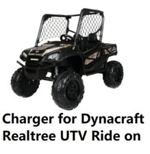   24V Circle Charger for Dynacraft Realtree UTV Ride on 4x4 Real Tree Buggy Dyna