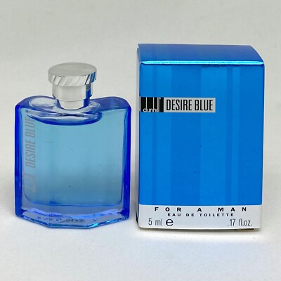ALFRED DUNHILL DESIRE BLUE Men's Eau de Toilette 5 ml. 0.17 fl.oz. miniperfume 