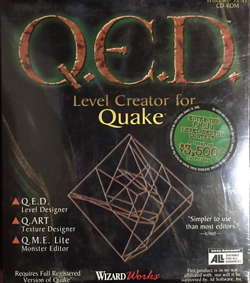 QED Level Creator For Quake (PC, 1997) Create your own Quake game. Is that cool?