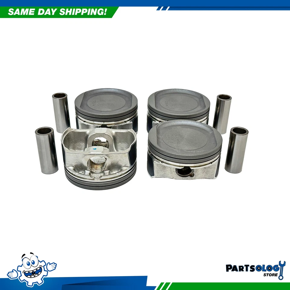 DNJ P1171 Std. size Comp. Piston Set For 13-22 Chrysler Dodge Jeep 2.4L SOHC - Image 3 of 4
