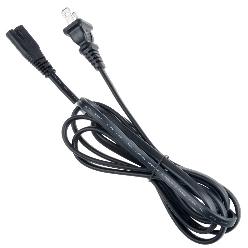 Cavo Alimentazione CA 6 Piedi Per DENON – Compatibile DCM27, DCM290, 943611000230S, 2 Poli Polarizzato