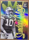 JORDAN LOVE SUNDAY KINGS PRIZM INSERT - SSP- CASE HIT - 2024 DONRUSS OPTIC 🔥🔥