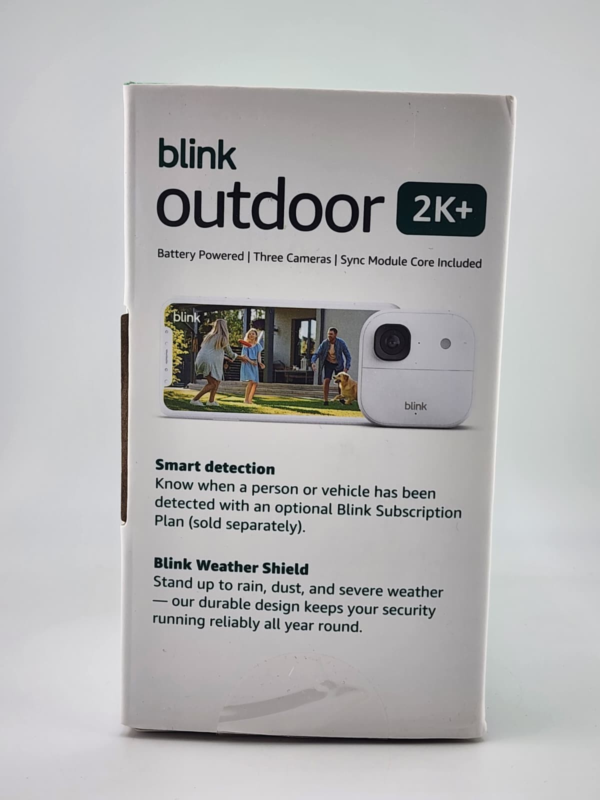 New Blink - Outdoor 2K+ Wireless Smart Security Camera, 3 Cameras ...