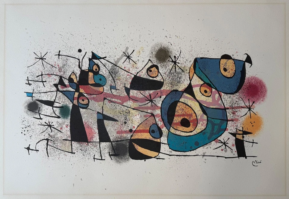 Joan Miró, Céramiques, Farblithographie auf Bütten, 1974 - Bild 2 von 4