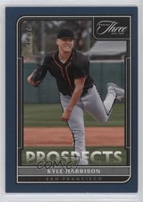 2022 Panini Three and Two Prospects Full Count 24/32 Kyle Harrison #P-30 7ba