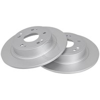 2 Bremsscheiben Voll Ø 282 Mm 9 Mm A.B.S. FüR U.A. Honda Accord
