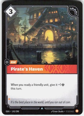 Pirate's Haven 143/298 Origins Riftbound League of Legends