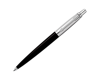 3 x Parker Jotter Standard CT Chrome Trim Ball Point Pen Blue Ink Fine Tip 0.8mm