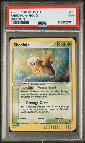 Shedinja graded PSA 7 for sale on eBay