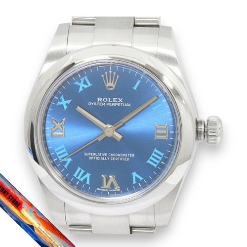 Rolex Oyster Perpetual 177200 Stainless Steel Watch Unisex Aut...