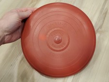 Rare Vintage Wham-O Frisbee Flying Saucer - No Planets - Red - Nice