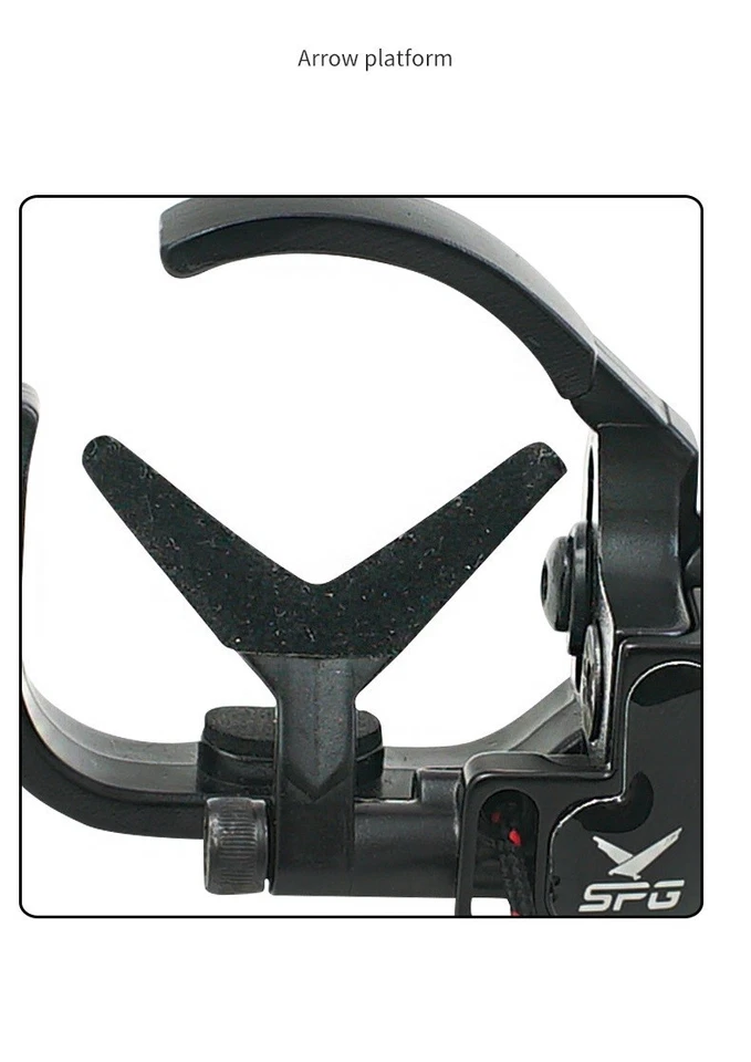 Lightweight Arrow Rest Drop Away Buckle Full Adjustable Hunting Right Hand - Image 4 of 4