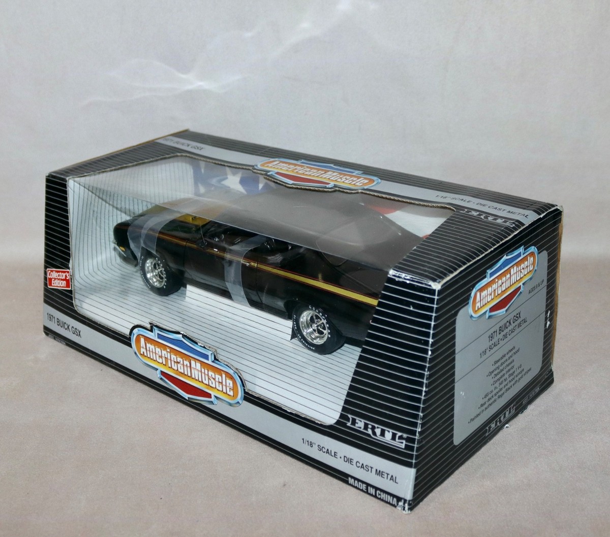 Ertl American Muscle Diecast Die Cast 1971 Buick GSX 118