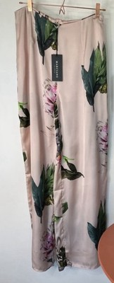 Guess Marciano Los Angeles  weite Hose floral rose 40 L