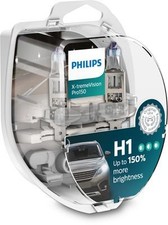 2x PHILIPS X-TREMEVISION PRO+150% H1 12V P14.5S SCATOLA LAMPADINE | 12258XVPS2