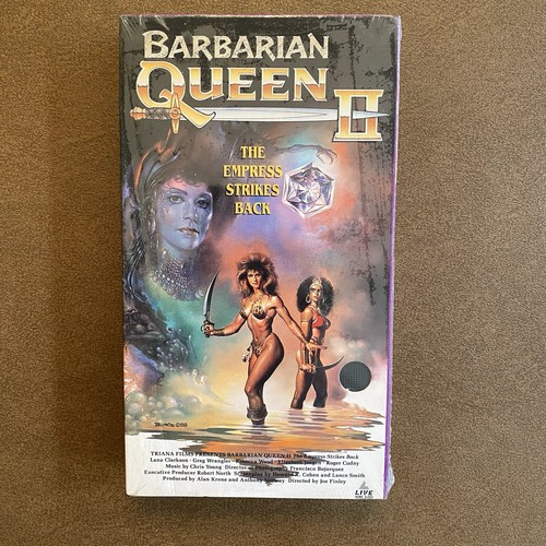 Barbarian Queen II VHS Screener Promo Tape Brand New Sealed