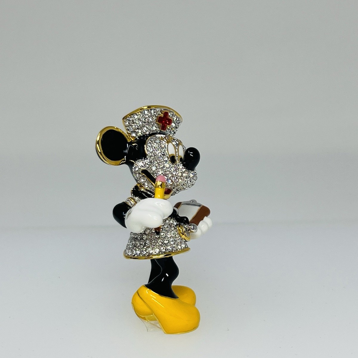 Disney Arribas Brothers Swarovski® Crystal Nurse Minnie Jeweled