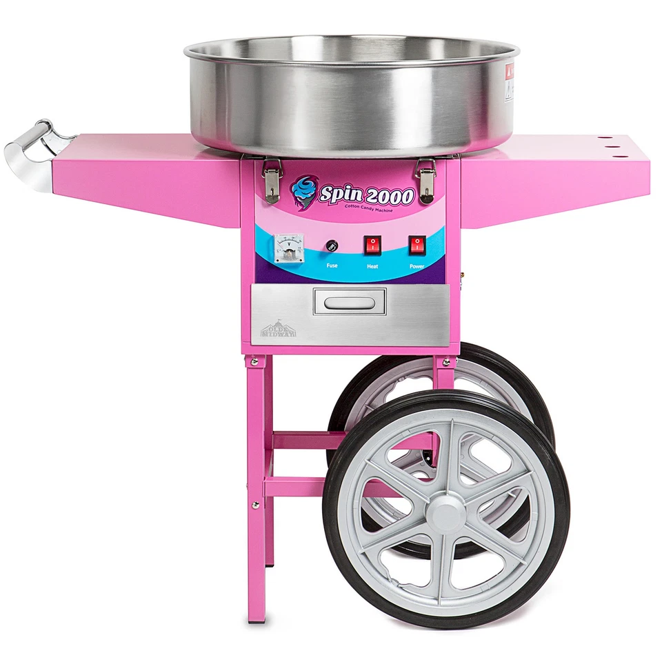 Cotton Candy Machine Cart and Electric Candy Floss Maker - Commercial Quality - Image 3 of 4