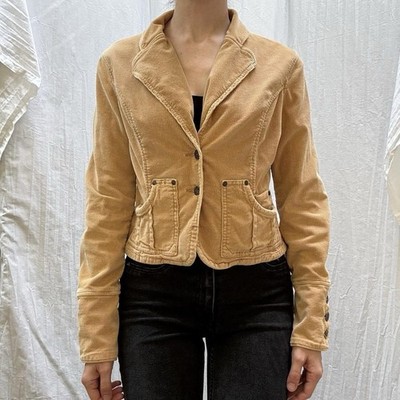 Camel Corduroy Jacket By Younique Blazer Style Vintage Y2K