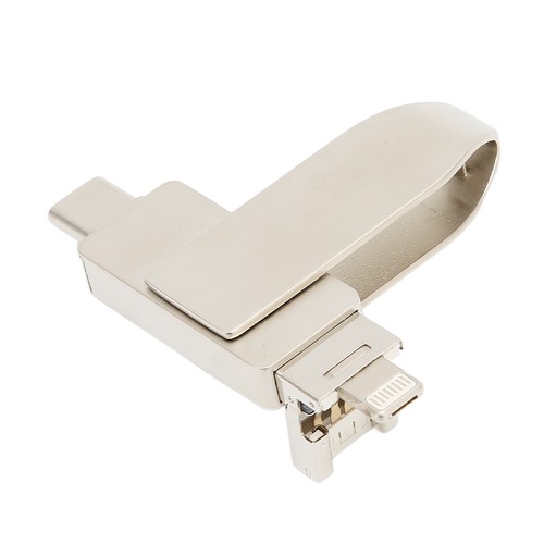 USB C Flash Drive USB Flash Drive 256GB OTG USB C To USB A 3.0 Dual Thumb Pl NEW - Afbeelding 2 van 12