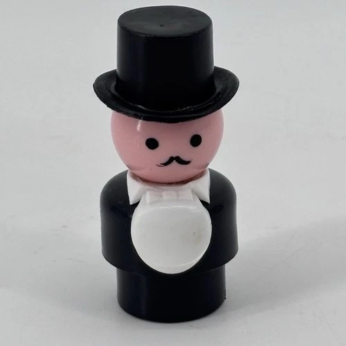 Fisher-Price Little People Mayor From #676 Westerners Vintage Loose Figure