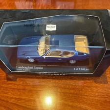 Minichamps Lamborghini Espada 1:43 Diecast Model Azzurro Acapulco Blue Limited